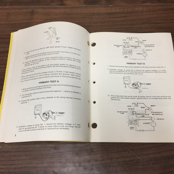 1978 Accel Eliminator Ignition Test Procedures Electronic Ignition Manual AP 318 - Picture 11 of 16